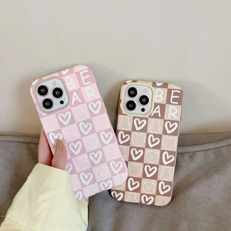 Cute Cartoon Heart Bear 3 In 1 Pure Color Soft Phone Case Cover For Apple iPhone 13 11 12 Pro Max XR XS Max X 7 8 Plus Skin
Cute Cartoon Heart Bear 3 In 1 Pure Color Soft Phone Case Cover For Apple iPhone 13 11 12 Pro Max XR XS Max X 7 8 Plus Skin