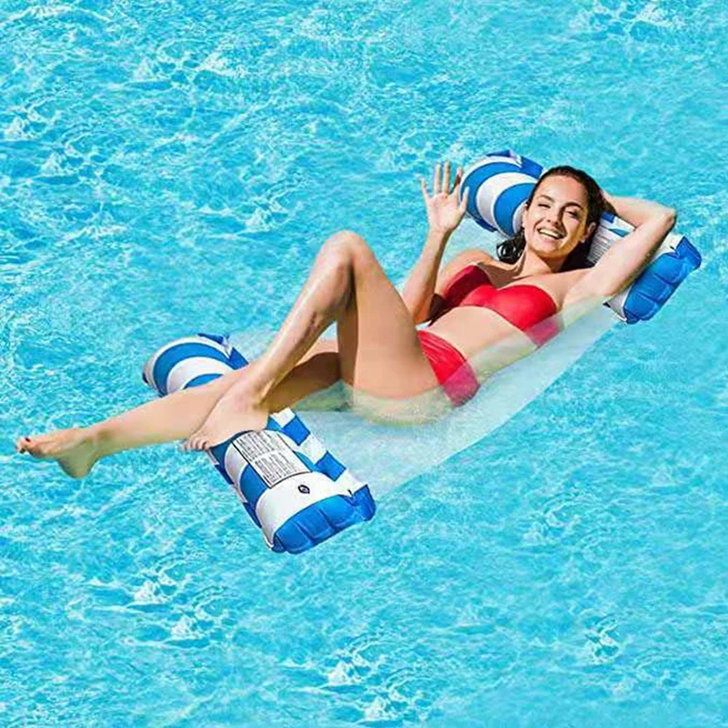 Summer Water Hammock Adult Recliner Inflatable Foldable Floating Row PVC Air Mattresses Bed Beach Water Sports Lounger Chair
Summer Water Hammock Adult Recliner Inflatable Foldable Floating Row PVC Air Mattresses Bed Beach Water Sports Lounger Chair