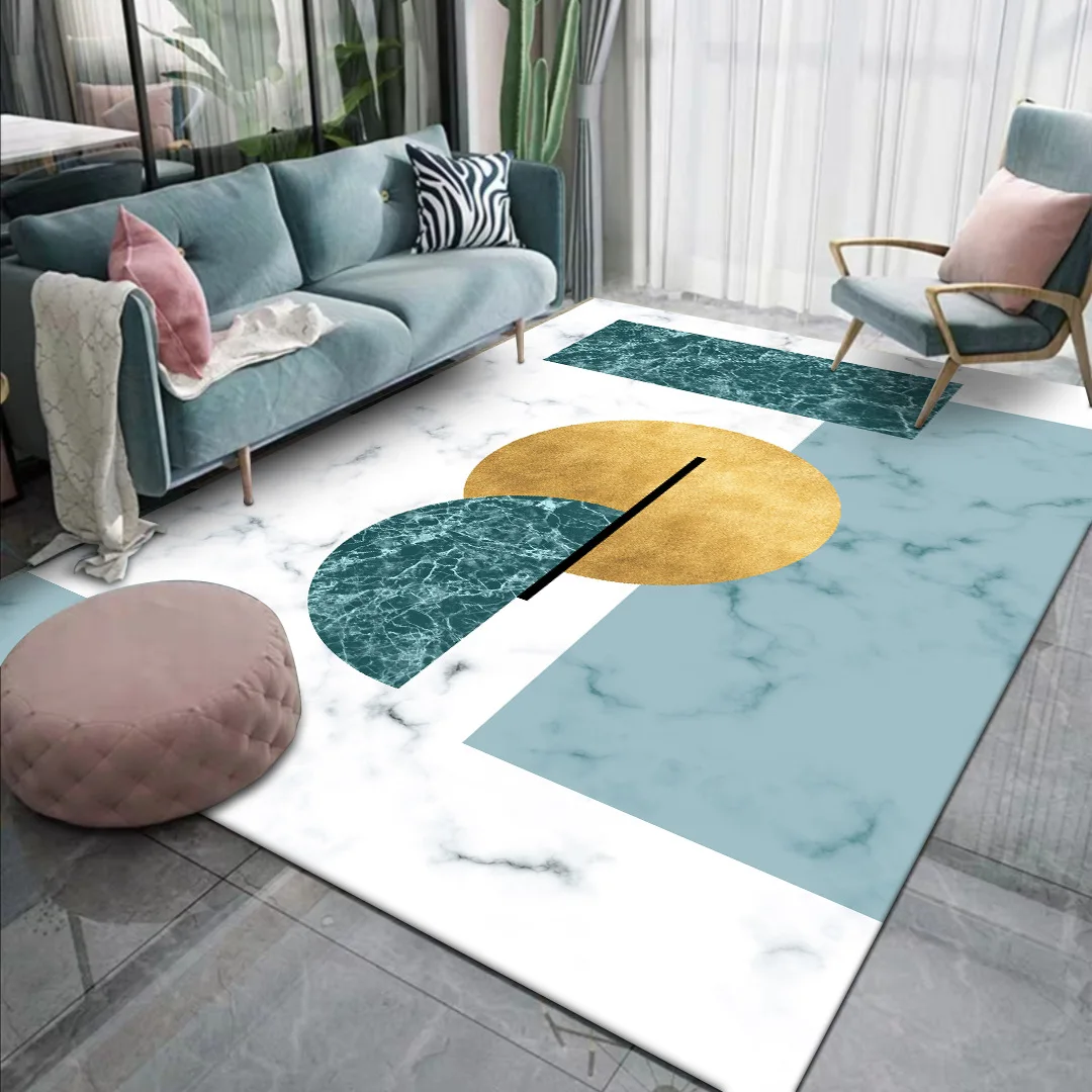 Modern Nordic luxury abstract geometry living room bedroom kitchen bedside carpet mat
Modern Nordic luxury abstract geometry living room bedroom kitchen bedside carpet mat