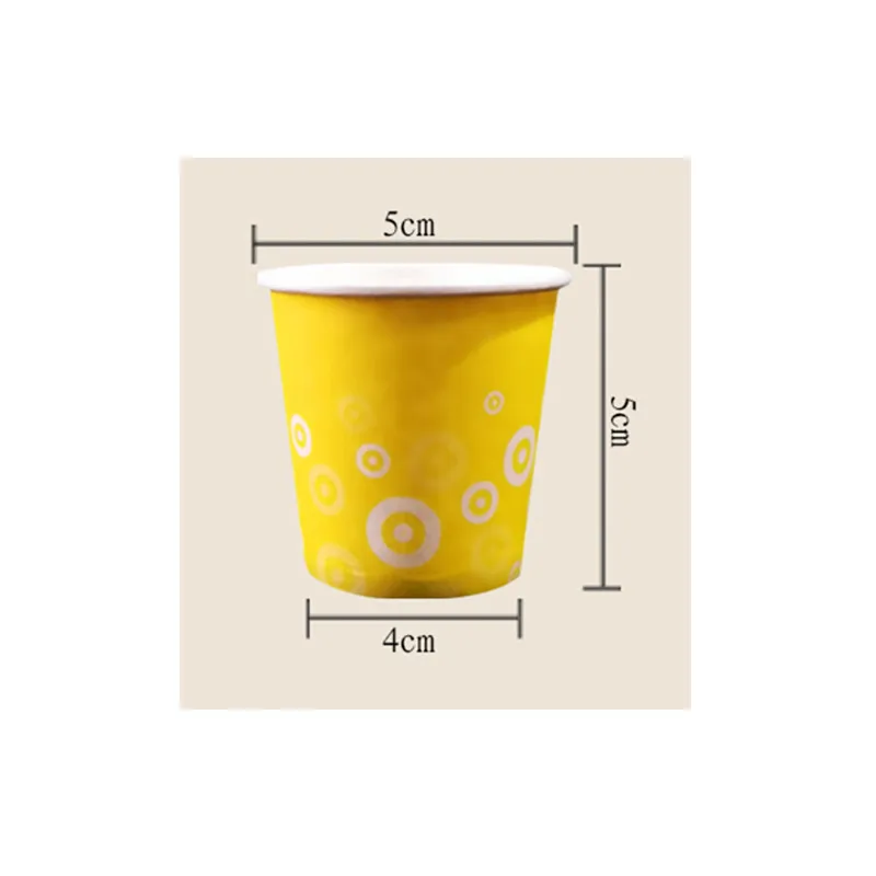 100pcs Thicken yellow small drink paper cups 2.5oz 50ml disposable coffee milk tea juice water wine cup mini fruit taste cup
100pcs Thicken yellow small drink paper cups 2.5oz 50ml disposable coffee milk tea juice water wine cup mini fruit taste cup