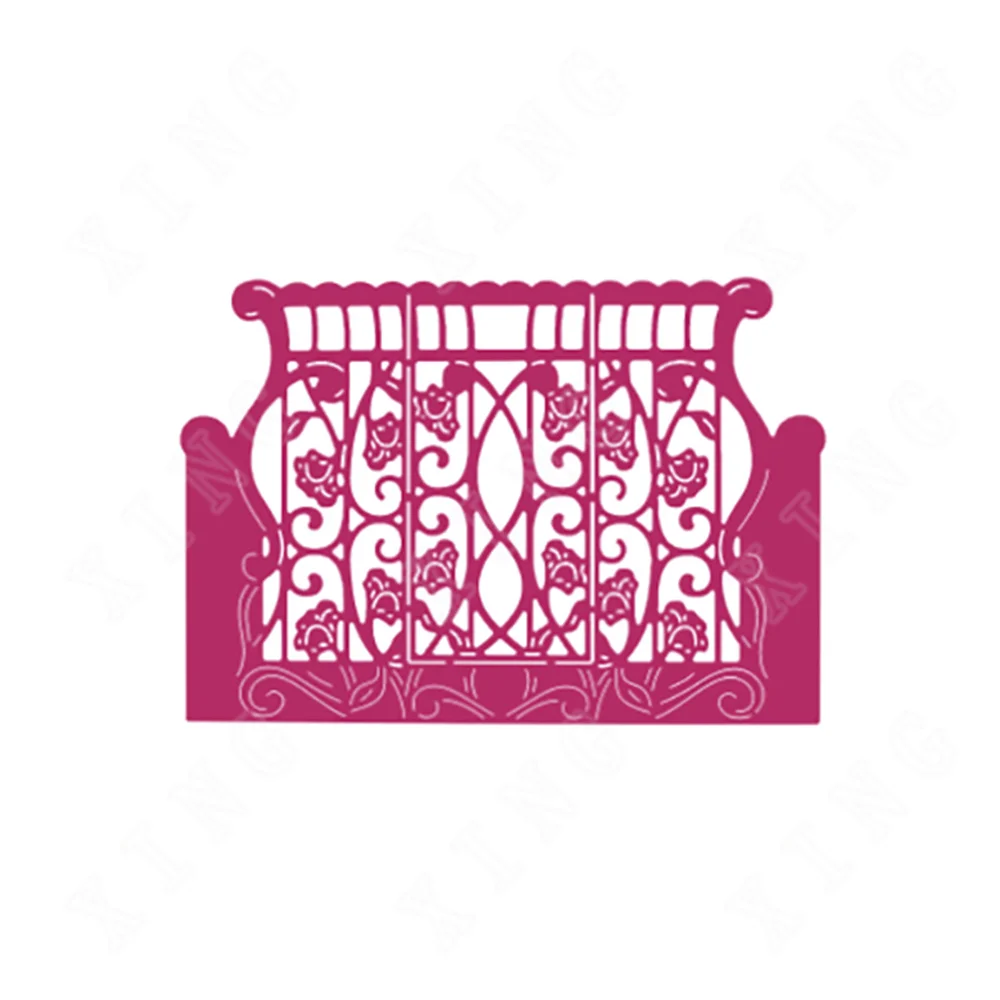 New Diy Crafts In The Courtyard Collection Balcony Metal Cutting Dies Scrapbooking Album Diary Decoration 3D Embossing Folders
New Diy Crafts In The Courtyard Collection Balcony Metal Cutting Dies Scrapbooking Album Diary Decoration 3D Embossing Folders