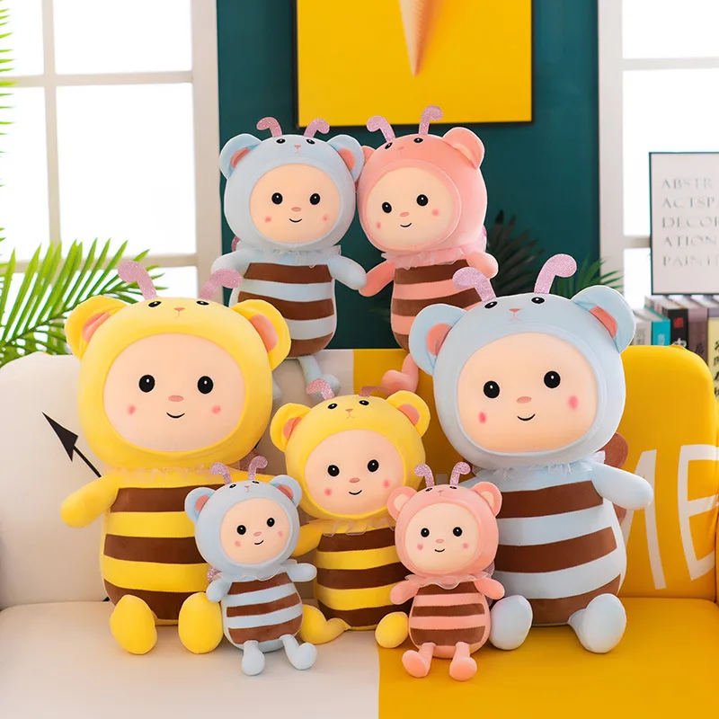 23/35/50 см Kawaii Honeybee плюшевые игрушки милая Пчелка с крыльями мягкие детские куклы милые игрушки для детей подарок на день рождения
23/35/50 см Kawaii Honeybee плюшевые игрушки милая Пчелка с крыльями мягкие детские куклы милые игрушки для детей подарок на день рождения