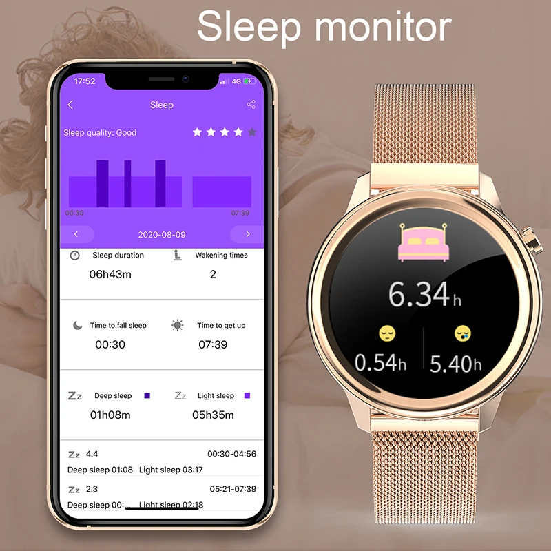 2020 New F80 Women Smart Watch Multiple Dials Health Monitoring Heart Rate Monitor Waterproof Sports Smartwatch For IOS Android
2020 New F80 Women Smart Watch Multiple Dials Health Monitoring Heart Rate Monitor Waterproof Sports Smartwatch For IOS Android
