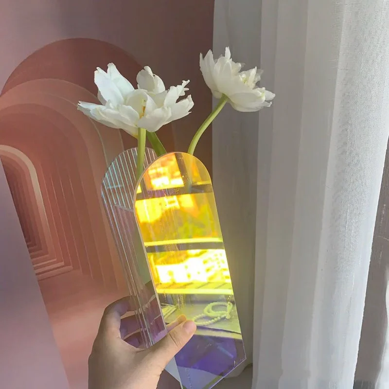 Nordic Home Decoration Glass Container Vase Art Simple FLower Arrangement Flower Pots Living Room Decorative Desktop Decoration
Nordic Home Decoration Glass Container Vase Art Simple FLower Arrangement Flower Pots Living Room Decorative Desktop Decoration