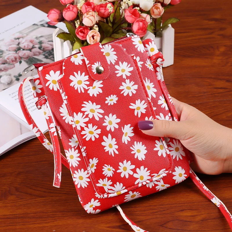 2020 Brand Mini Crossbody Shoulder Bag Floral Women Cell Phone Pocket Leather Hasp Fashion Handbags Female Fashion Phone bag
2020 Brand Mini Crossbody Shoulder Bag Floral Women Cell Phone Pocket Leather Hasp Fashion Handbags Female Fashion Phone bag