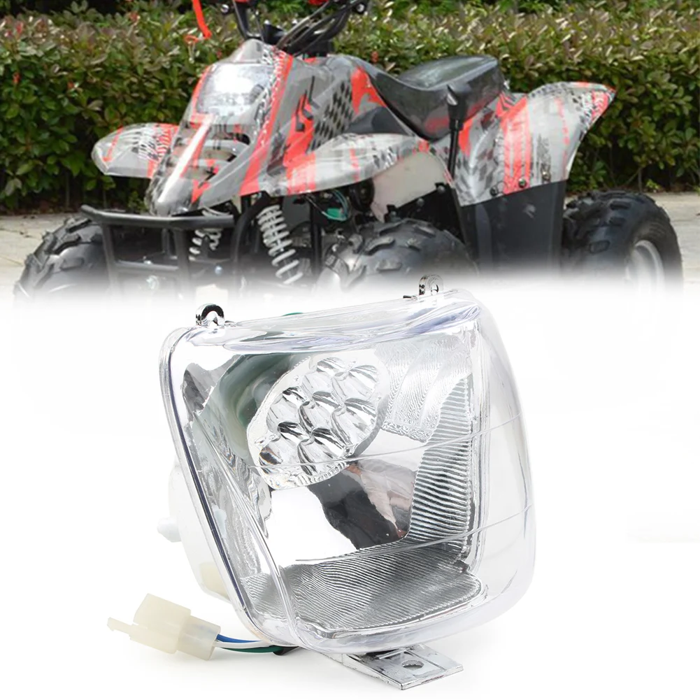 Chinese ATV Quad Dirt Bike LYD Head Light Headlight w/ Bulb Wiring 50cc 70cc 90cc 110cc SUNL COOLSTER TAOTAO
Chinese ATV Quad Dirt Bike LYD Head Light Headlight w/ Bulb Wiring 50cc 70cc 90cc 110cc SUNL COOLSTER TAOTAO
