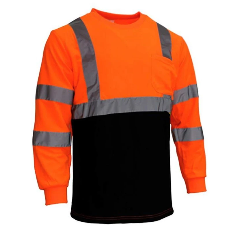 Men's Sports Reflective Stripe Round Collar T-Shirt Outdoor Long Sleeve Tops O Neck Shirts Male Casual Slim Fit Men Clothing
Men's Sports Reflective Stripe Round Collar T-Shirt Outdoor Long Sleeve Tops O Neck Shirts Male Casual Slim Fit Men Clothing