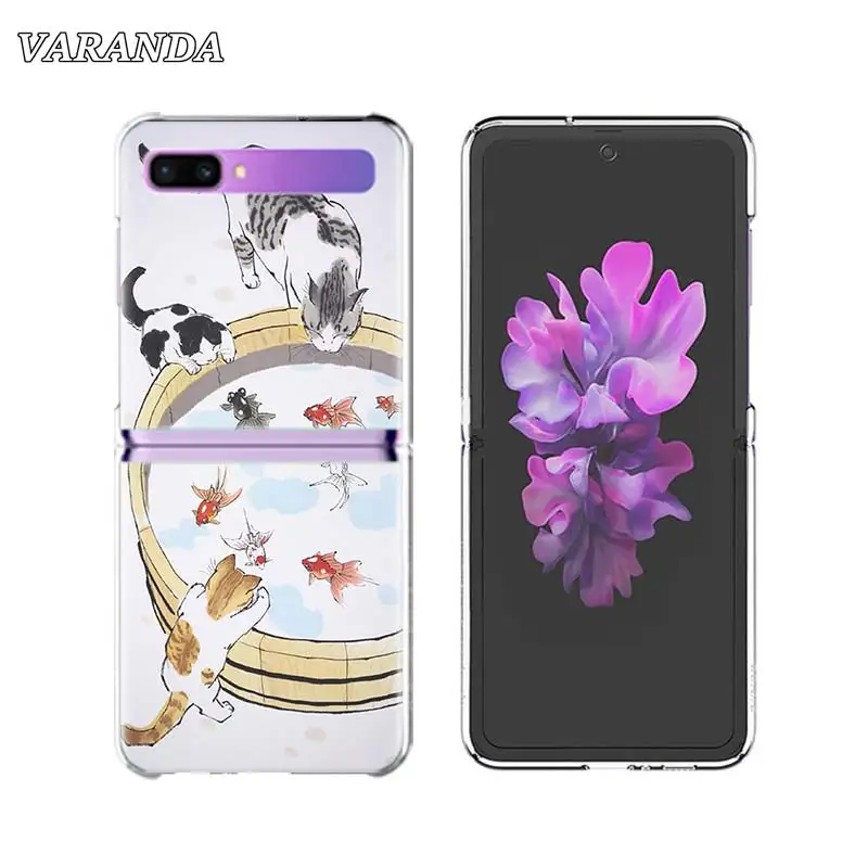 Phone Case For Samsung Galaxy Z Flip Cases For Galaxy Z Flip ZFlip 5G Hard PC Plastic Back Cover Coque Cute Japanese Cats Fundas
Phone Case For Samsung Galaxy Z Flip Cases For Galaxy Z Flip ZFlip 5G Hard PC Plastic Back Cover Coque Cute Japanese Cats Fundas