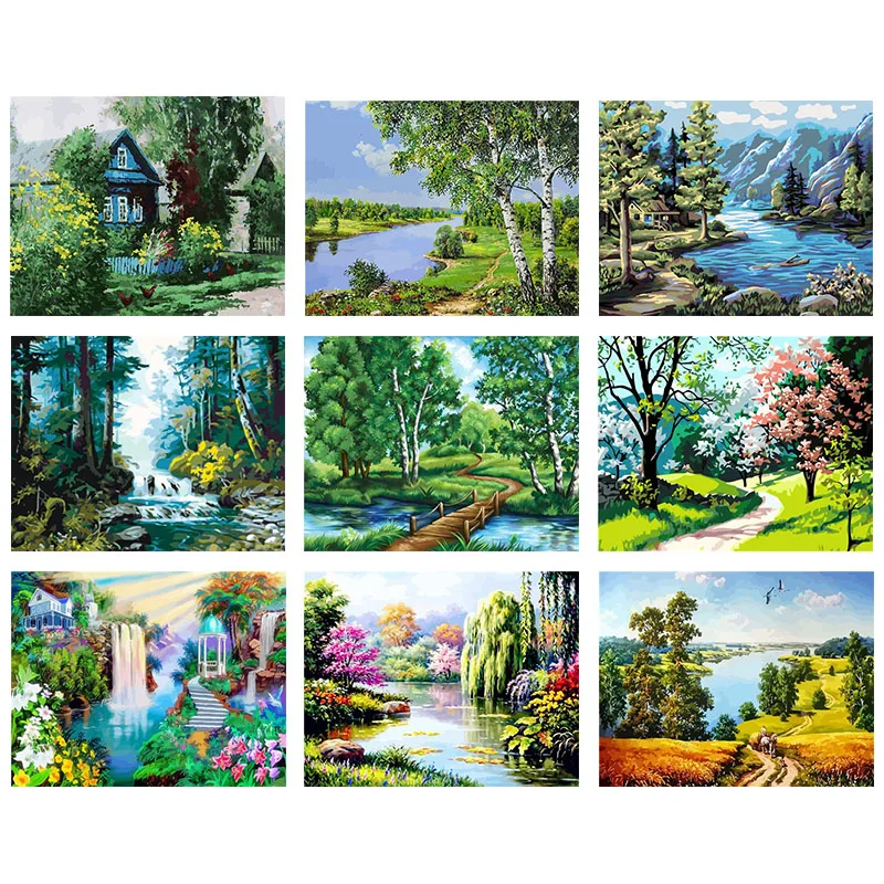 Scenery Woods 5D DIY Diamond Painting Cartoon Picture of Rhinestone Diamond Embroidery Art Home Living Room Decor
Scenery Woods 5D DIY Diamond Painting Cartoon Picture of Rhinestone Diamond Embroidery Art Home Living Room Decor