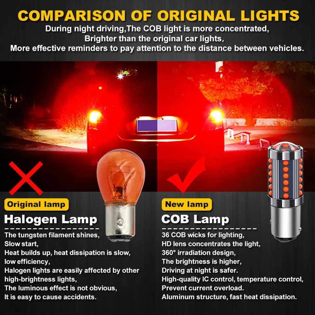 Durable High Quality Practical 1157 LED Light Bulb DC/AC 12V-24V High Brightness Plug And Play Aluminum BAY15D
Durable High Quality Practical 1157 LED Light Bulb DC/AC 12V-24V High Brightness Plug And Play Aluminum BAY15D