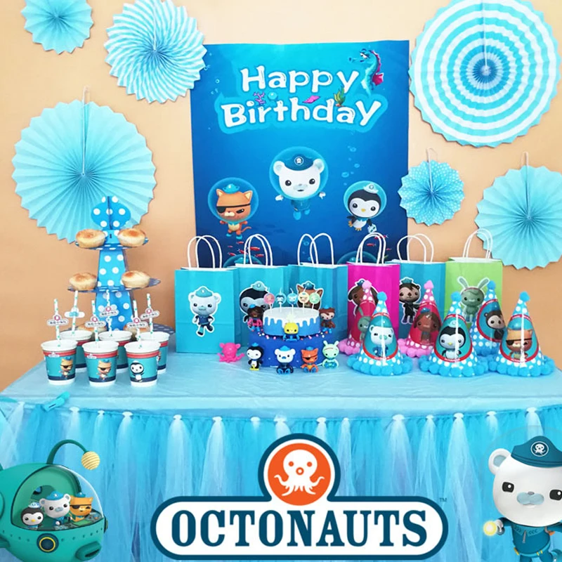Octonauts Party Decor Octonauts Birthday Disposable Plates/Cups/Tablecloth Baby Shower Boy 1th Birthday Party Supplies
Octonauts Party Decor Octonauts Birthday Disposable Plates/Cups/Tablecloth Baby Shower Boy 1th Birthday Party Supplies