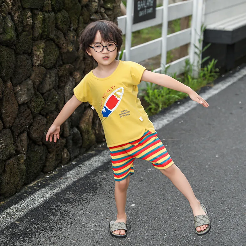 Children's clothing 2020 summer new children's Cotton Short Sleeve T-Shirt Set Boys Girls Set Girls pure cotton clothing
Children's clothing 2020 summer new children's Cotton Short Sleeve T-Shirt Set Boys Girls Set Girls pure cotton clothing