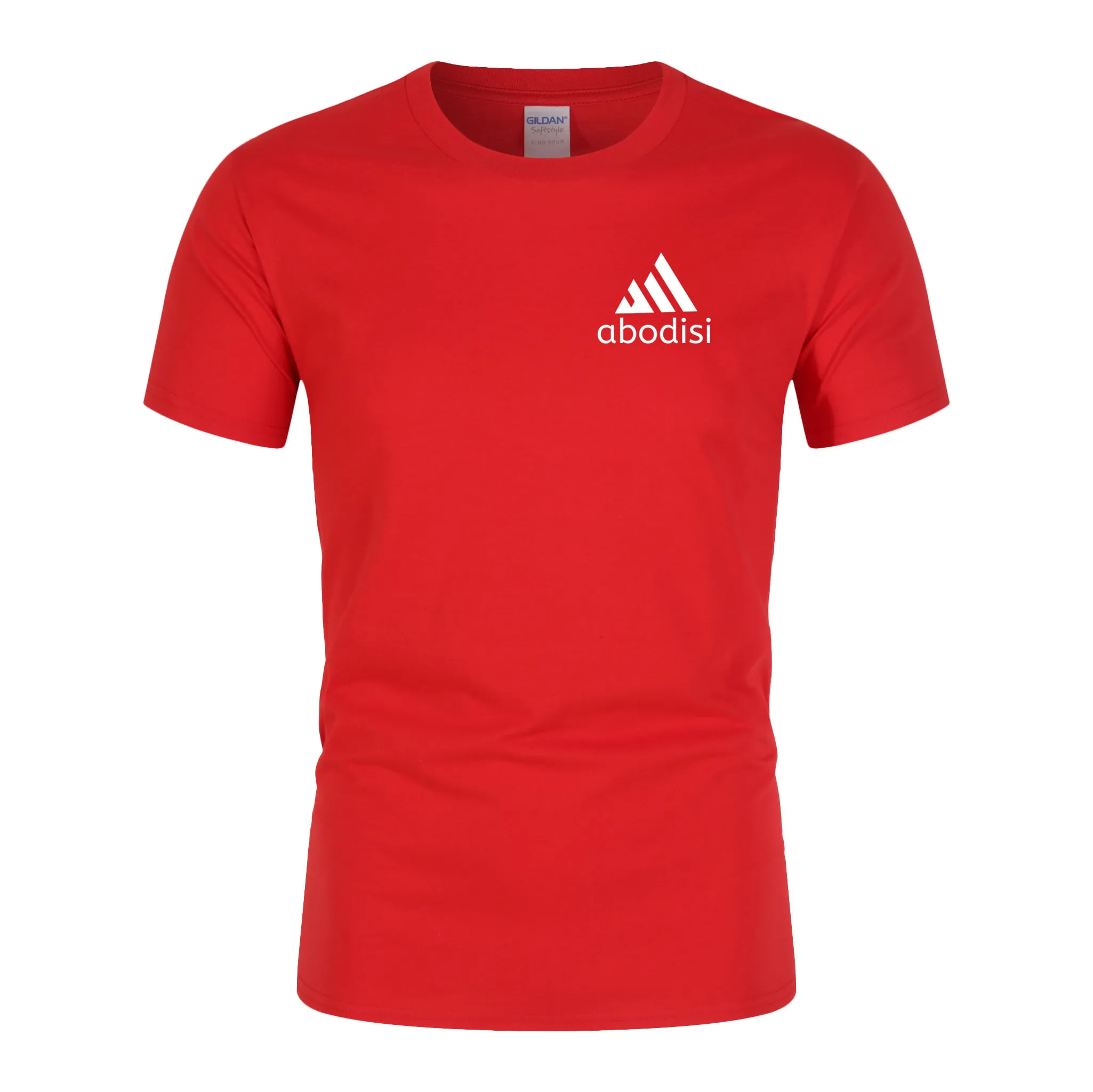 Летняя брендовая мужская футболка Топы с коротким рукавом из 100% хлопка