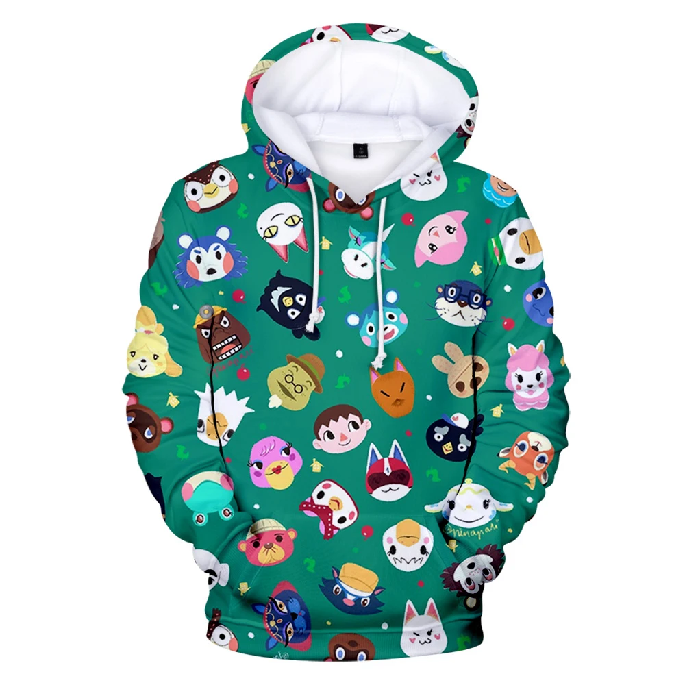 Kawaii 3D Animal Crossing New Horizons Hoodie Sweatshirt Women Men Harajuku Fashion 3D Japanese The Villager Pullover Streetwear
Kawaii 3D Animal Crossing New Horizons Hoodie Sweatshirt Women Men Harajuku Fashion 3D Japanese The Villager Pullover Streetwear