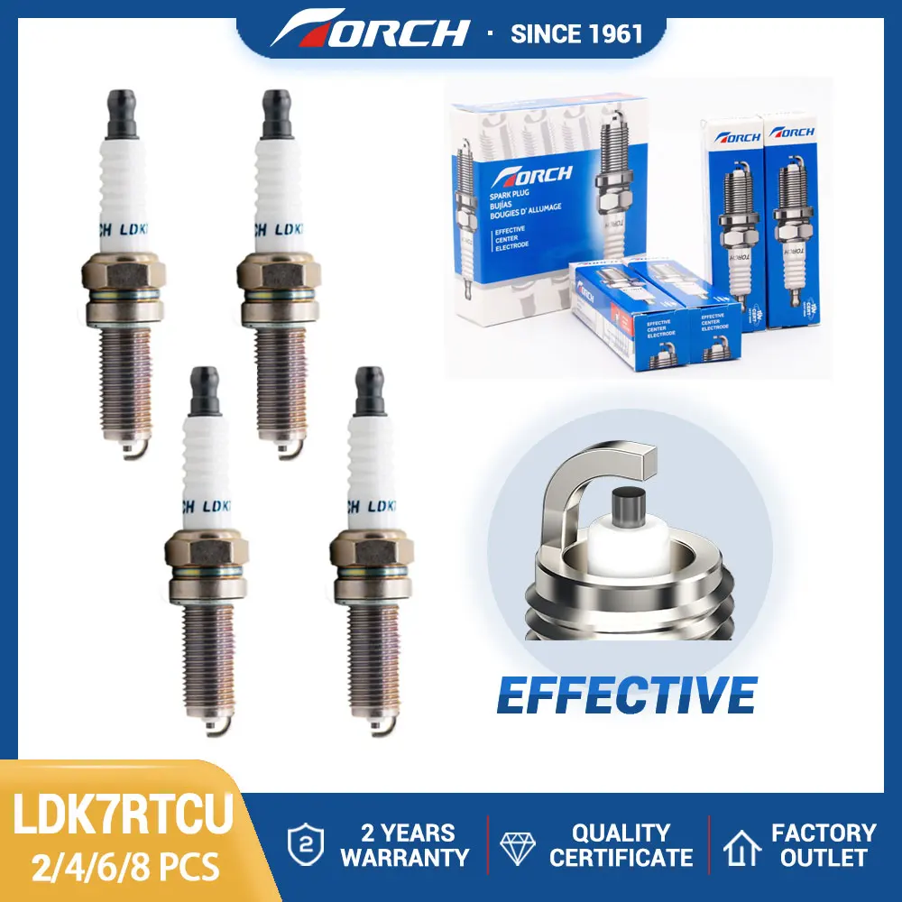 China Original TORCH LDK7RTCU Spark Plug Replacement Candles for CHERY For MERCEDER-BENZ For MITSUBISHI For PEUGEOT For HYUNDAI
China Original TORCH LDK7RTCU Spark Plug Replacement Candles for CHERY For MERCEDER-BENZ For MITSUBISHI For PEUGEOT For HYUNDAI