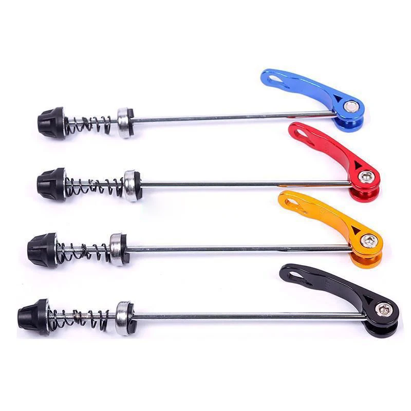 1 Pair Bike Bicycle Cycling Wheel Hub Skewers Quick Release Bolt Lever Axle Set Aluminum Alloy+Iron Bike Bicycle Accessories
1 Pair Bike Bicycle Cycling Wheel Hub Skewers Quick Release Bolt Lever Axle Set Aluminum Alloy+Iron Bike Bicycle Accessories