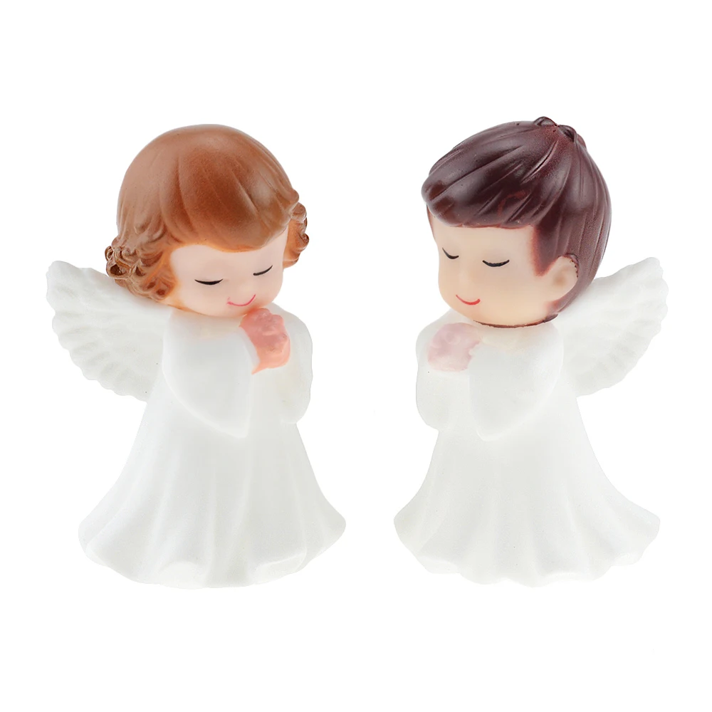 1 шт. ангельские крылья из перьев флаги фигурки для торта на свадьбу день рождения