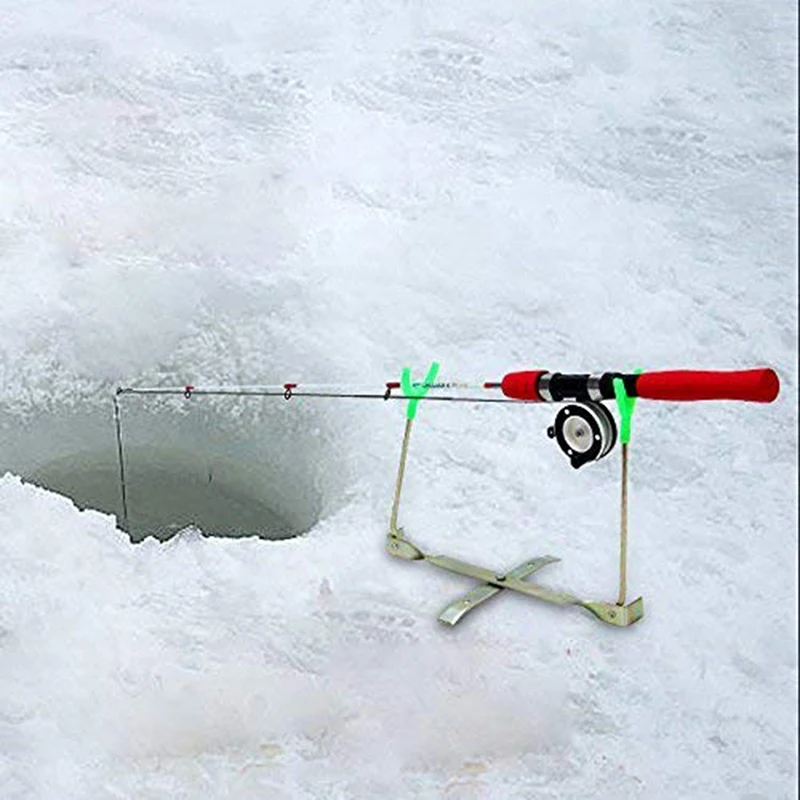 27cm Metal Dual Head Fish Rod Holder Outdoor Winter Ice Foldable Fishing Rod Bracket Pod Stand Holder Carp Fishing Accessories
27cm Metal Dual Head Fish Rod Holder Outdoor Winter Ice Foldable Fishing Rod Bracket Pod Stand Holder Carp Fishing Accessories