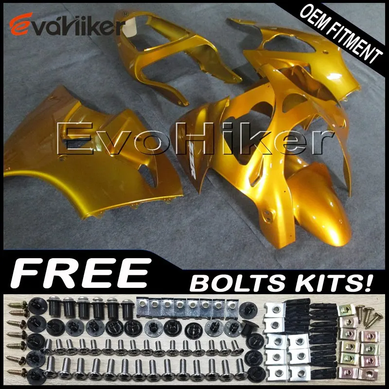 Custom motorcycle fairing for ZX-6R 2000 2001 2002 ZZR600 05-08 ABS motor panels Body Kit Injection mold gold+gifts
Custom motorcycle fairing for ZX-6R 2000 2001 2002 ZZR600 05-08 ABS motor panels Body Kit Injection mold gold+gifts