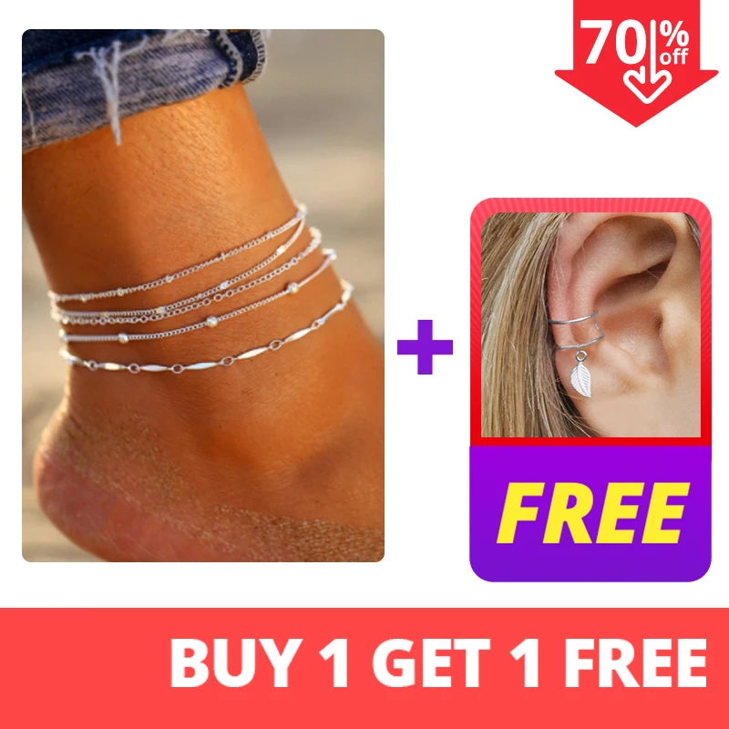 New Vintage Anklet Set Fashion Anklets For Women 5pcs/set Multilayers Adjustable Anklet 2020 Bracelet On Leg Foot Beach Jewelry
New Vintage Anklet Set Fashion Anklets For Women 5pcs/set Multilayers Adjustable Anklet 2020 Bracelet On Leg Foot Beach Jewelry