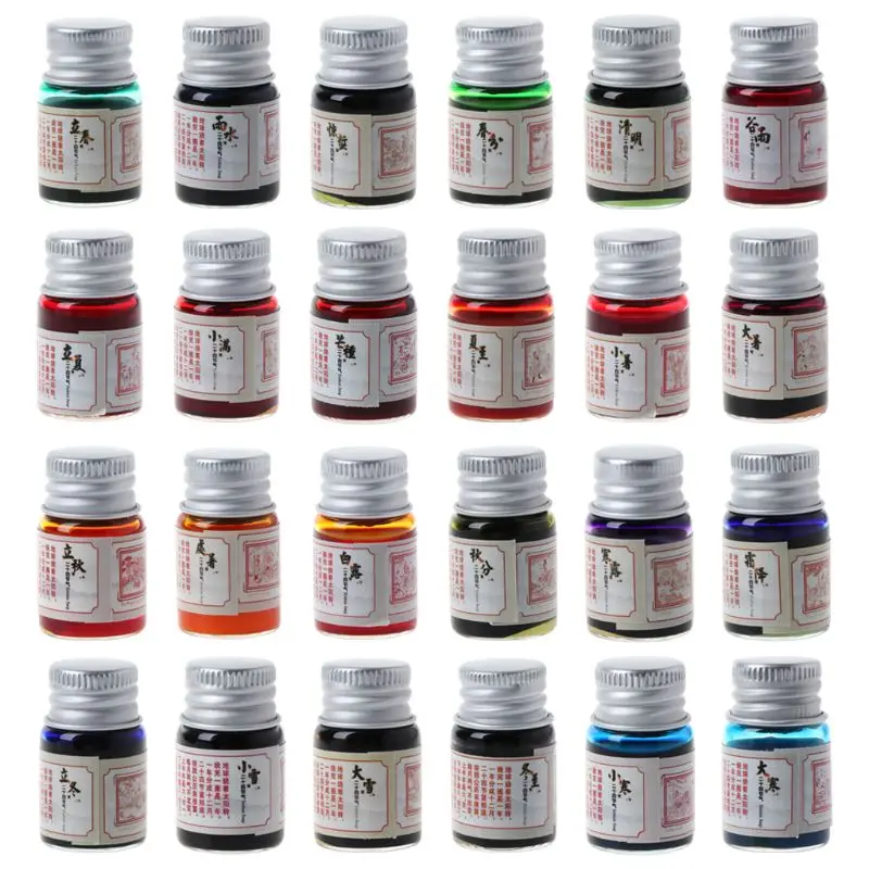 5ml Gold Powder Colored Ink For Fountain Dip Pen Calligraphy Writing Painting Graffiti Stationery Office Supplies
5ml Gold Powder Colored Ink For Fountain Dip Pen Calligraphy Writing Painting Graffiti Stationery Office Supplies