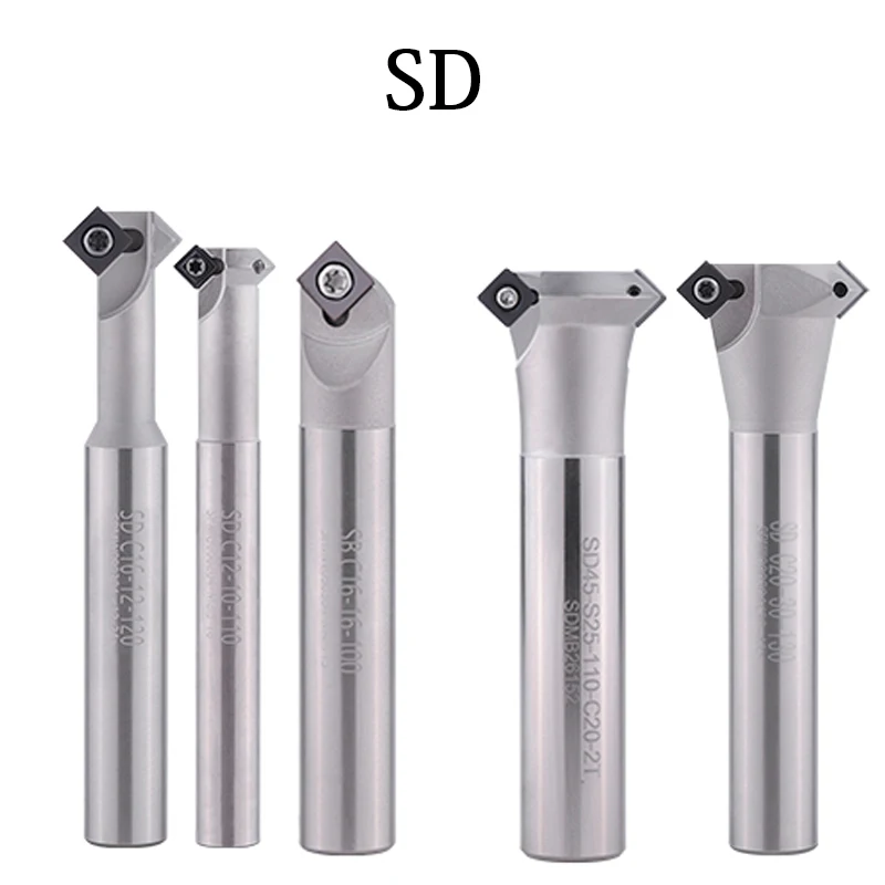 SD 45 Degree Chamfering Milling Cutter Lathe Tools C12-3-100 C20-20-130 Carbide Inserts SPMW SDMB CNC Endmill Machine Engraving
SD 45 Degree Chamfering Milling Cutter Lathe Tools C12-3-100 C20-20-130 Carbide Inserts SPMW SDMB CNC Endmill Machine Engraving