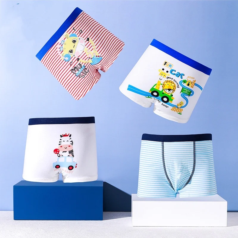 Cartoon Boys Boxer Briefs New Children's Printed Breathable Boxer Briefs Kids Underwear 10 Pieces 1 Lot PT13
Cartoon Boys Boxer Briefs New Children's Printed Breathable Boxer Briefs Kids Underwear 10 Pieces 1 Lot PT13
