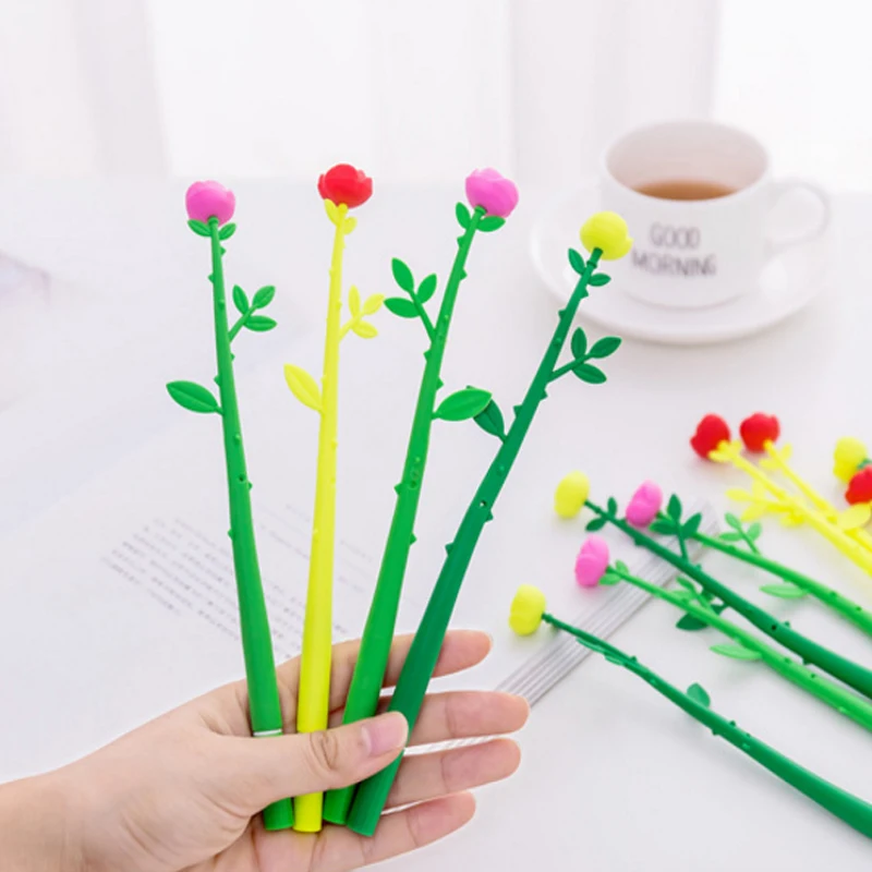 4pcs/lot Creative Cute Stationery Material Cartoon Simulation Flower Gel Pen 0.38mm Kawaii School Supply
4pcs/lot Creative Cute Stationery Material Cartoon Simulation Flower Gel Pen 0.38mm Kawaii School Supply