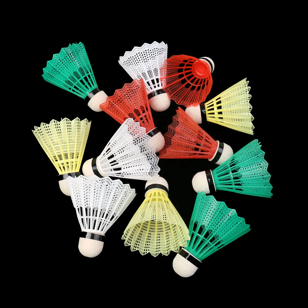 Colorful Plastic Badminton Shuttlecocks Balls Sport Training Game 
Colorful Plastic Badminton Shuttlecocks Balls Sport Training Game
