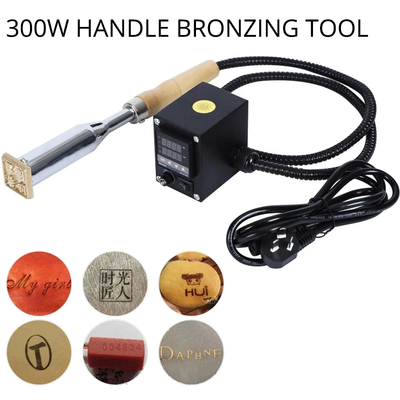 300 Вт ручка электрический Железный штамп для торта Горячая фольга штамп Пресс для пайки бронзирование фольги тиснение машина печать логоти...
300 Вт ручка электрический Железный штамп для торта Горячая фольга штамп Пресс для пайки бронзирование фольги тиснение машина печать логоти...