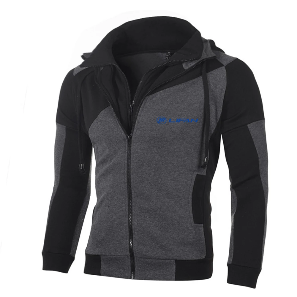 Men's 2021 spring and autumn models LIFAN car LOGO double-layer zipper hooded sweater cardigan fashion cardigan men
Men's 2021 spring and autumn models LIFAN car LOGO double-layer zipper hooded sweater cardigan fashion cardigan men