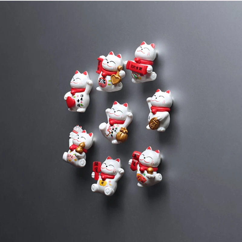 Set of eight Cute Fridge Magnet paste series Lucky Cat magnetic paste home decoration creative gift Animal refrigerator stickers
Set of eight Cute Fridge Magnet paste series Lucky Cat magnetic paste home decoration creative gift Animal refrigerator stickers