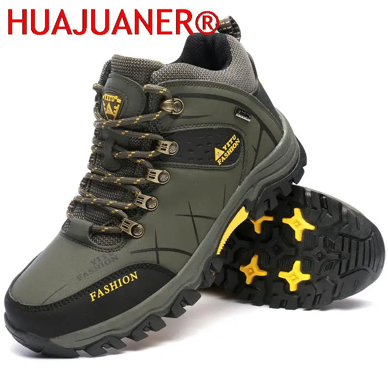 HUAJUANER Brand New Men Winter Snow Boots Warm High Quality Waterproof Sneakers Outdoor Male Hiking Boots Big Size Work Shoes
HUAJUANER Brand New Men Winter Snow Boots Warm High Quality Waterproof Sneakers Outdoor Male Hiking Boots Big Size Work Shoes