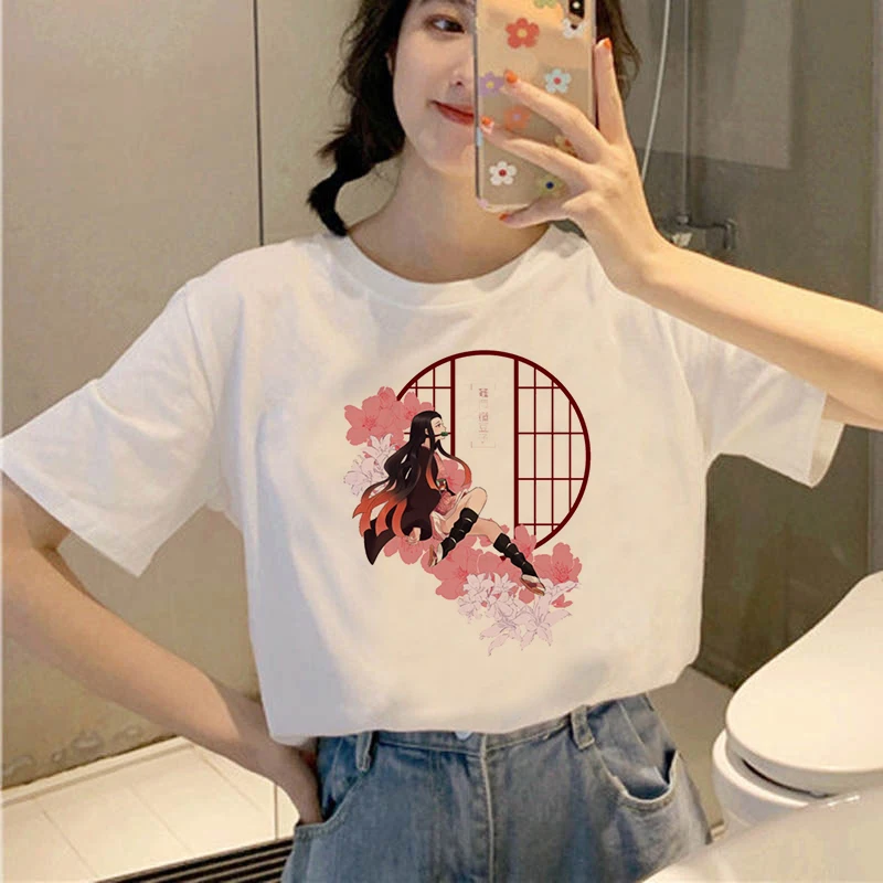Women Cute Cartoon T-Shirt Japanese Cartoon Print Graphic Tees Short Sleeve O-Neck Fashion Tshirt Casual White Tops Tee Female
Women Cute Cartoon T-Shirt Japanese Cartoon Print Graphic Tees Short Sleeve O-Neck Fashion Tshirt Casual White Tops Tee Female