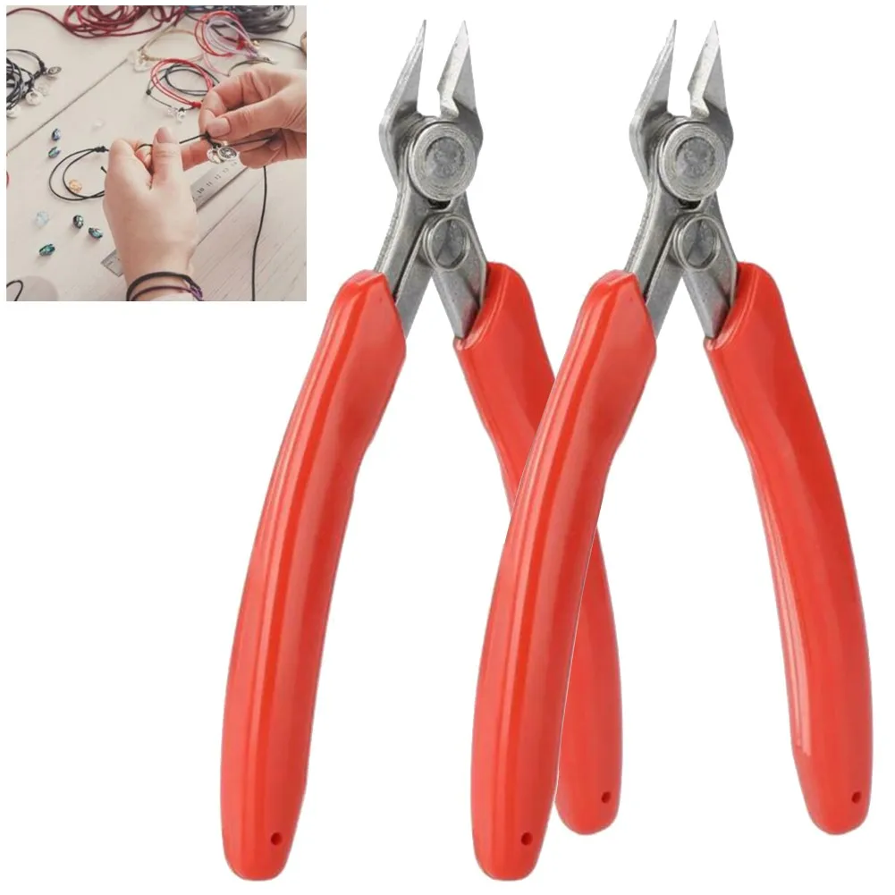Non-slip Handle Diagonal Cutting Pliers/Nippers Stainless Steel Wire Cutter
Non-slip Handle Diagonal Cutting Pliers/Nippers Stainless Steel Wire Cutter
