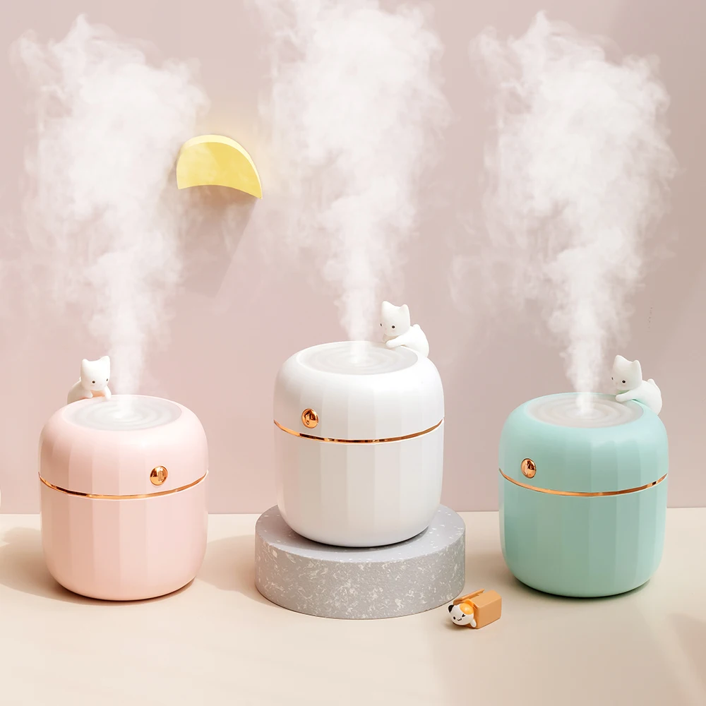 Portable Air Humidifier USB Ultrasonic Wireless Aroma Diffuser 350mL Rechargeable Humidificador Purifier with Warm Light Home
Portable Air Humidifier USB Ultrasonic Wireless Aroma Diffuser 350mL Rechargeable Humidificador Purifier with Warm Light Home