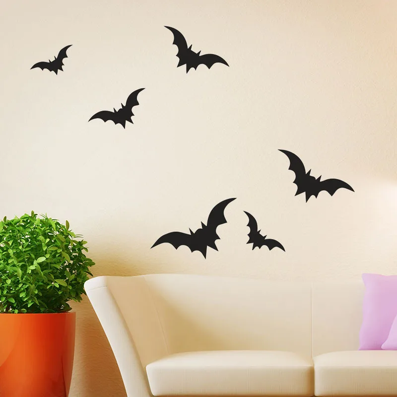Bat Halloween Wall Stickers Scary Spooky Hanging Bats for DIY Halloween Party Decoration Props Supplies Halloween Deco
Bat Halloween Wall Stickers Scary Spooky Hanging Bats for DIY Halloween Party Decoration Props Supplies Halloween Deco