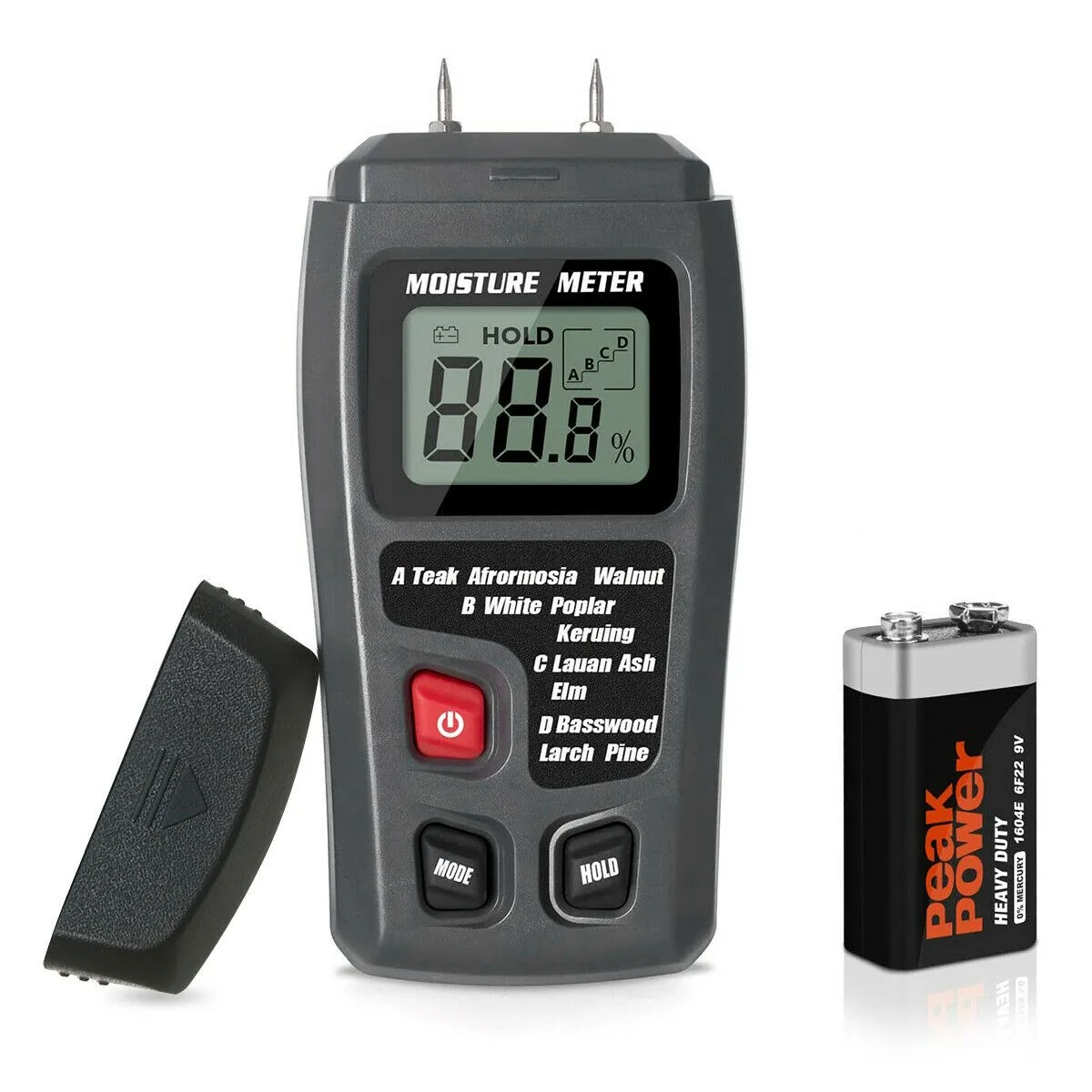 Hygrometer Digital LCD Moisture Detector Wood Moisture Tester Timber Damp Detector Tree Density Digital Wood Humidity Tester
Hygrometer Digital LCD Moisture Detector Wood Moisture Tester Timber Damp Detector Tree Density Digital Wood Humidity Tester