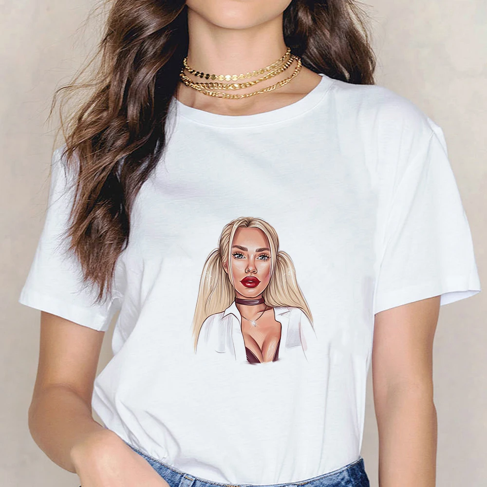 Summer Creative Character Graphic Print T Shirt Women Hip Hop Tshirt Korean Fashion T-shirt Woman Cloth Tee Shirt Femme Tops
Summer Creative Character Graphic Print T Shirt Women Hip Hop Tshirt Korean Fashion T-shirt Woman Cloth Tee Shirt Femme Tops