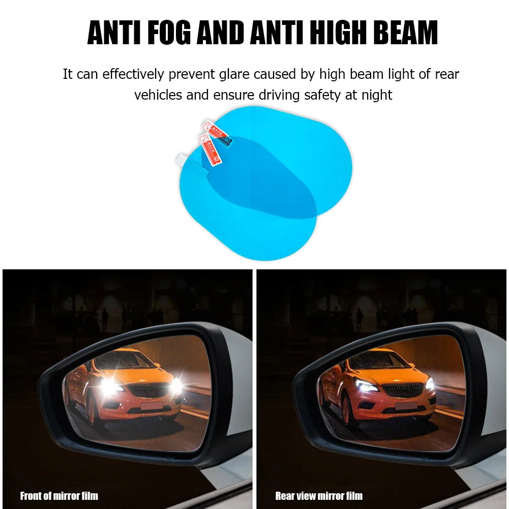 2PCS 10*15CM oval car rearview mirror rainproof film anti-fog hydrophobic nano film Mirror Anti rainproof for Car Door Rearview
2PCS 10*15CM oval car rearview mirror rainproof film anti-fog hydrophobic nano film Mirror Anti rainproof for Car Door Rearview