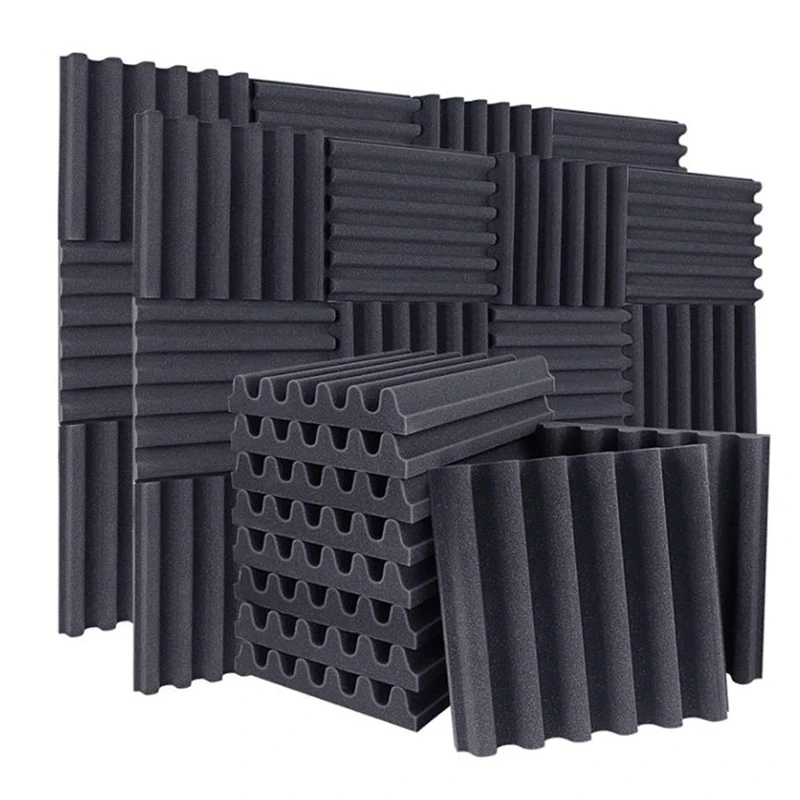 Dropship-24 Pcs Arc Acoustic Foam Panel Sound Insulation Pads,Studio Foam Wedge Tiles For Acoustic Treatment And Wall Decoration
Dropship-24 Pcs Arc Acoustic Foam Panel Sound Insulation Pads,Studio Foam Wedge Tiles For Acoustic Treatment And Wall Decoration