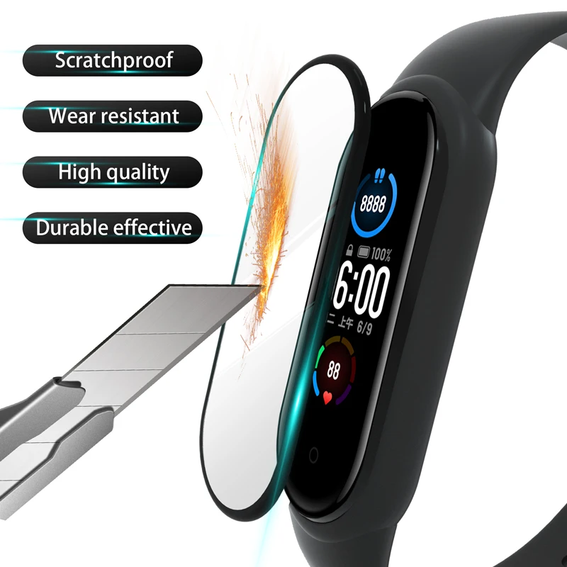 3D Protective Glass for Xiaomi mi band 5 4 film on Mi band5 Smart MiBand 4 Cover Soft Screen Protector For mi band 5 Glass Film
3D Protective Glass for Xiaomi mi band 5 4 film on Mi band5 Smart MiBand 4 Cover Soft Screen Protector For mi band 5 Glass Film