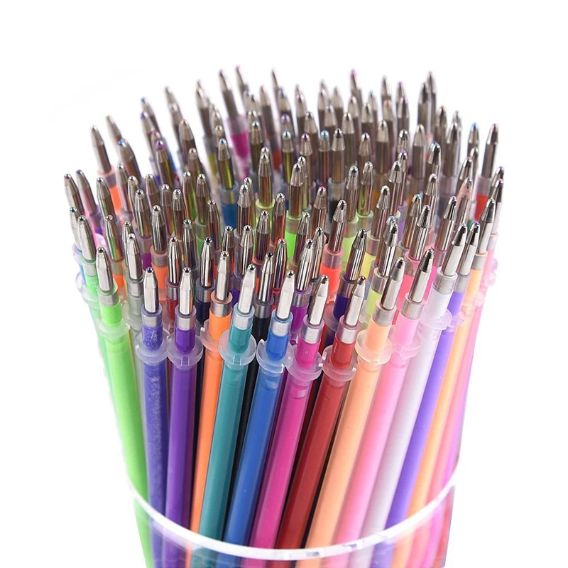 100 Pcs/Set Colors Gel Pen Refill Rod Multi Colored Painting Gel Ink Pens Refills for Drawing Graffiti School Stationery
100 Pcs/Set Colors Gel Pen Refill Rod Multi Colored Painting Gel Ink Pens Refills for Drawing Graffiti School Stationery
