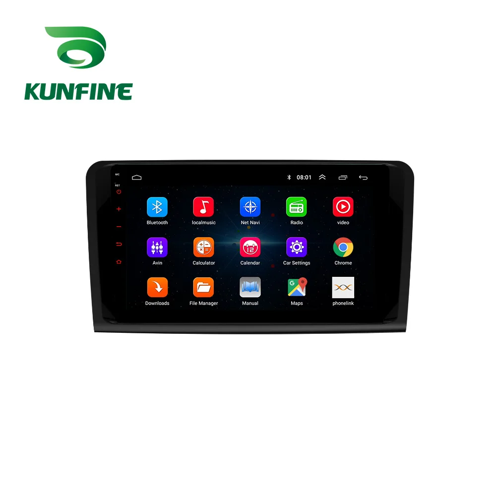 Фото Octa Core Android 10 0 автомобильный DVD GPS навигатор плеер Deckless Car Stereo для BENZ ML W163 CLK W209 SLK W170