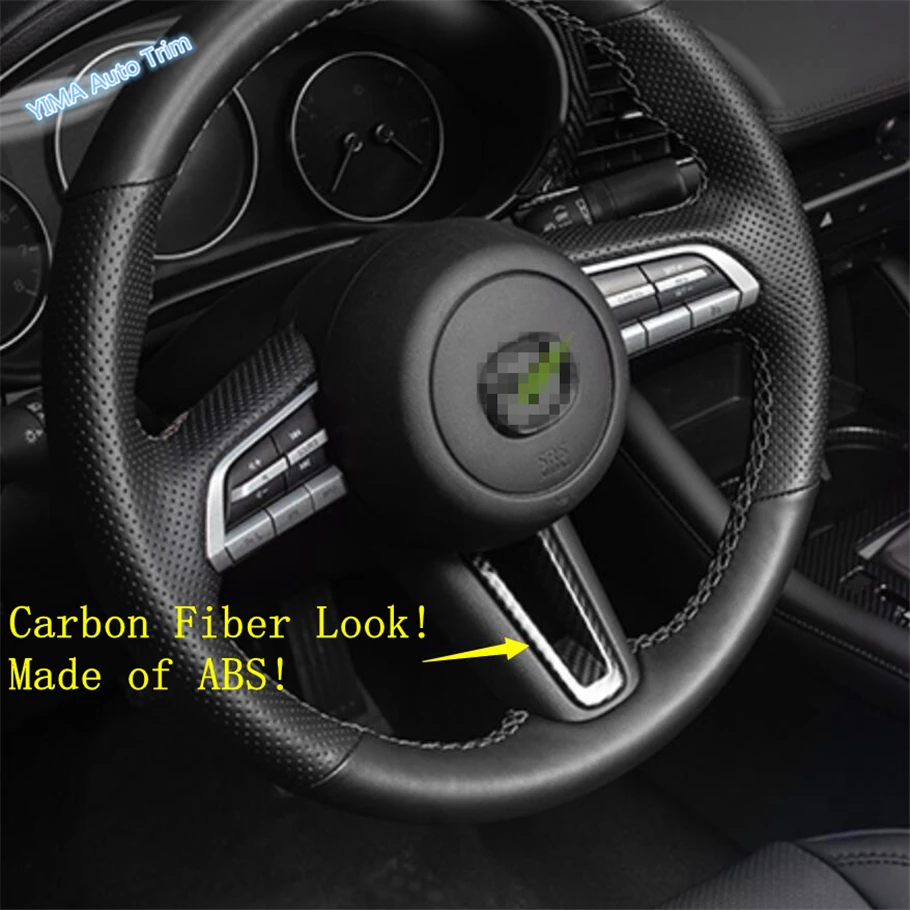 Lapetus Auto Styling Steering Wheel Frame Cover Trim Fit For Mazda 3 2019 - 2022 ABS Carbon Fiber Look / Interior Refit Kit
Lapetus Auto Styling Steering Wheel Frame Cover Trim Fit For Mazda 3 2019 - 2022 ABS Carbon Fiber Look / Interior Refit Kit