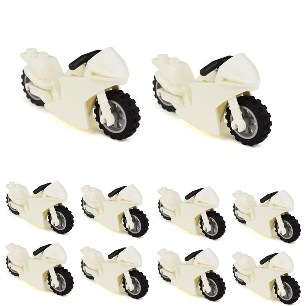 Building Blocks Toy 10pcs Motorcycle for Figures diy Assembly Educational Bricks Toy for Children Kids Birthday Gifts
Building Blocks Toy 10pcs Motorcycle for Figures diy Assembly Educational Bricks Toy for Children Kids Birthday Gifts