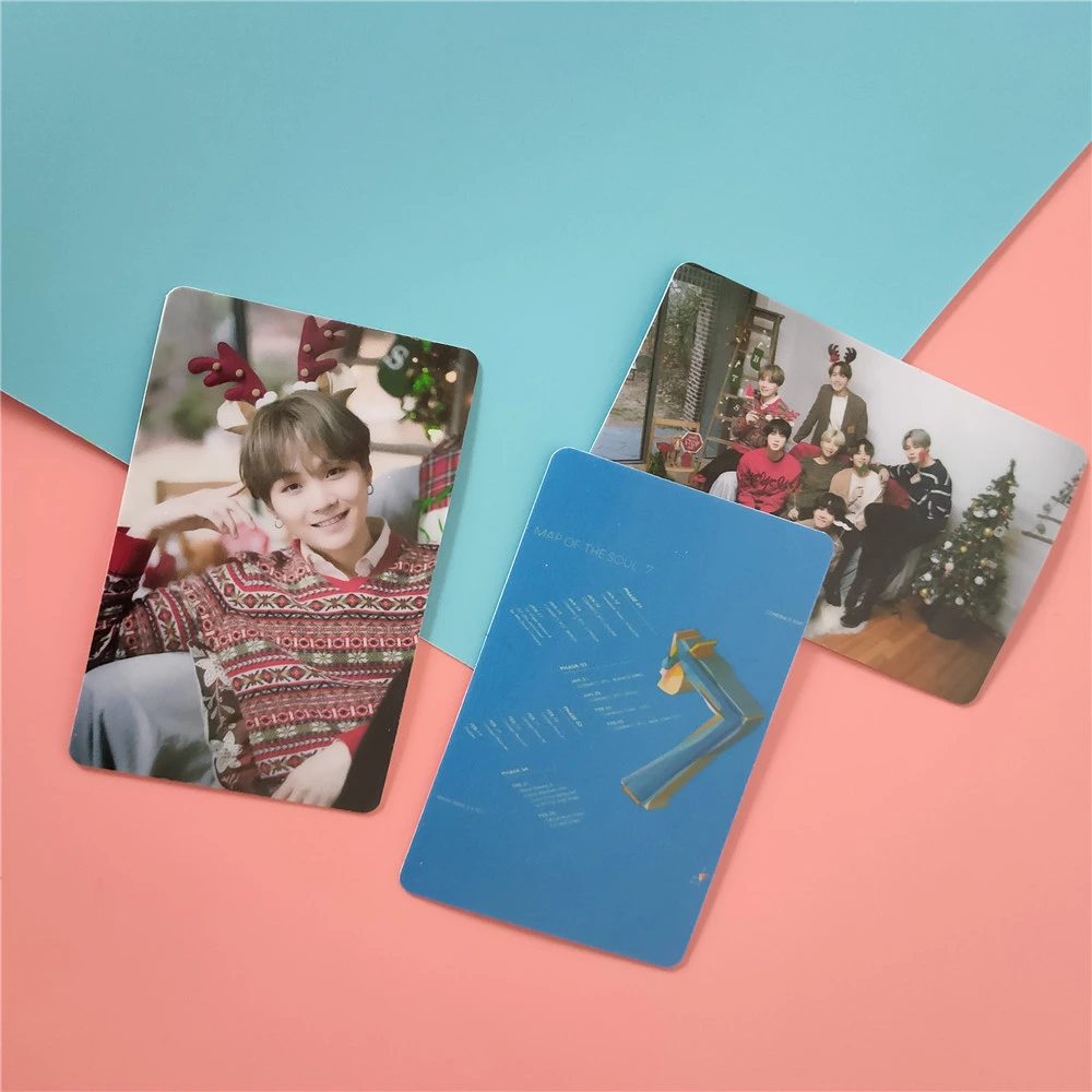 Оптовая продажа, Kpop, зима, Рождество, Bangtan Boys, карта души: 7, автобус, ПВХ, прозрачная открытка, корейская мода, стикеры для подарочных открыток
Оптовая продажа, Kpop, зима, Рождество, Bangtan Boys, карта души: 7, автобус, ПВХ, прозрачная открытка, корейская мода, стикеры для подарочных открыток