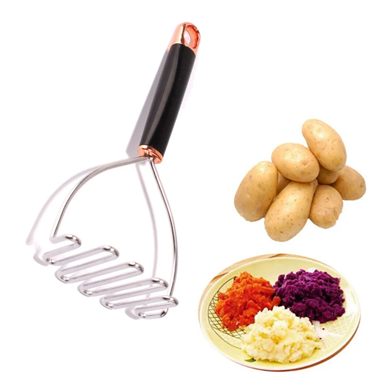 Stainless Steel Potato Masher Wave Shape Potatoes Crusher Press Cutter Crushing Tool cooking tools Kitchen Accessories Gadgets
Stainless Steel Potato Masher Wave Shape Potatoes Crusher Press Cutter Crushing Tool cooking tools Kitchen Accessories Gadgets