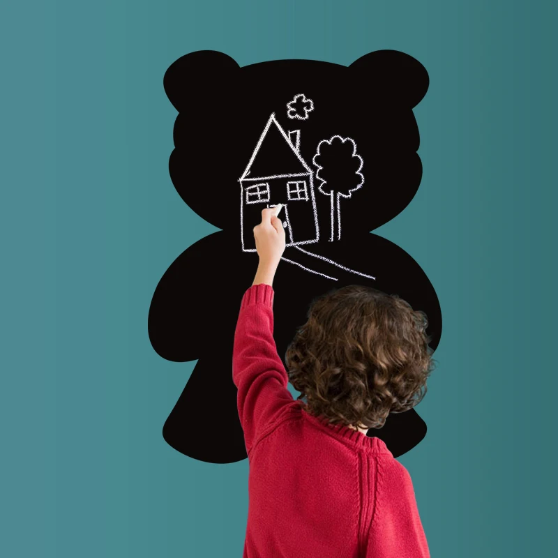 Cute cartoon Removable Blackboard Sticker Craft Home decoration Chalkboard Chalk Board waterproof Stickers Black Free shipping
Cute cartoon Removable Blackboard Sticker Craft Home decoration Chalkboard Chalk Board waterproof Stickers Black Free shipping