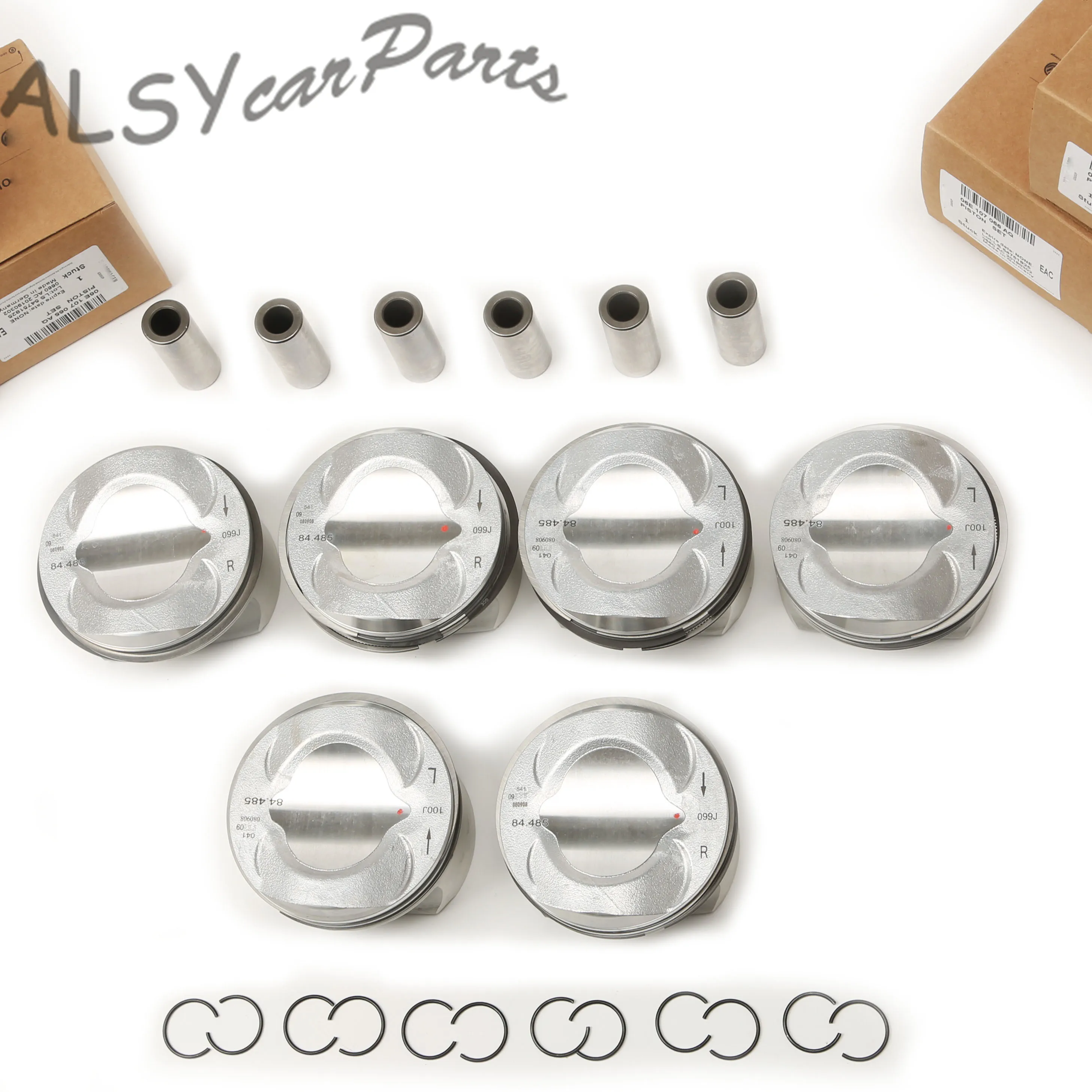 3.2L V6 Φ19MM Engine Pistons & Rings Assembly 06E107065AQ 06E107301G 06E107311J For Audi A4 S4 A6 S6 Avant Quattro A8 S8 Quattro 
3.2L V6 Φ19MM Engine Pistons & Rings Assembly 06E107065AQ 06E107301G 06E107311J For Audi A4 S4 A6 S6 Avant Quattro A8 S8 Quattro